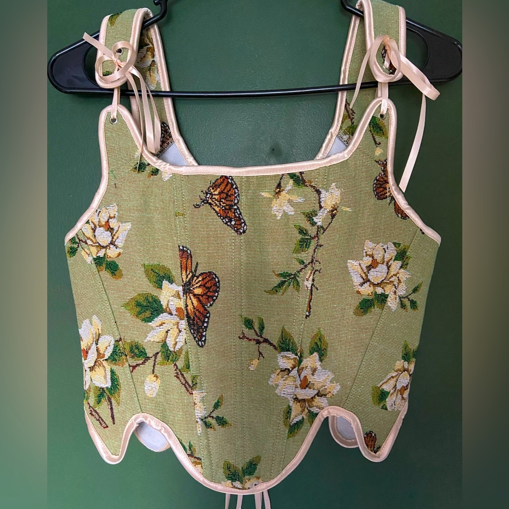 Butterfly Corset Top